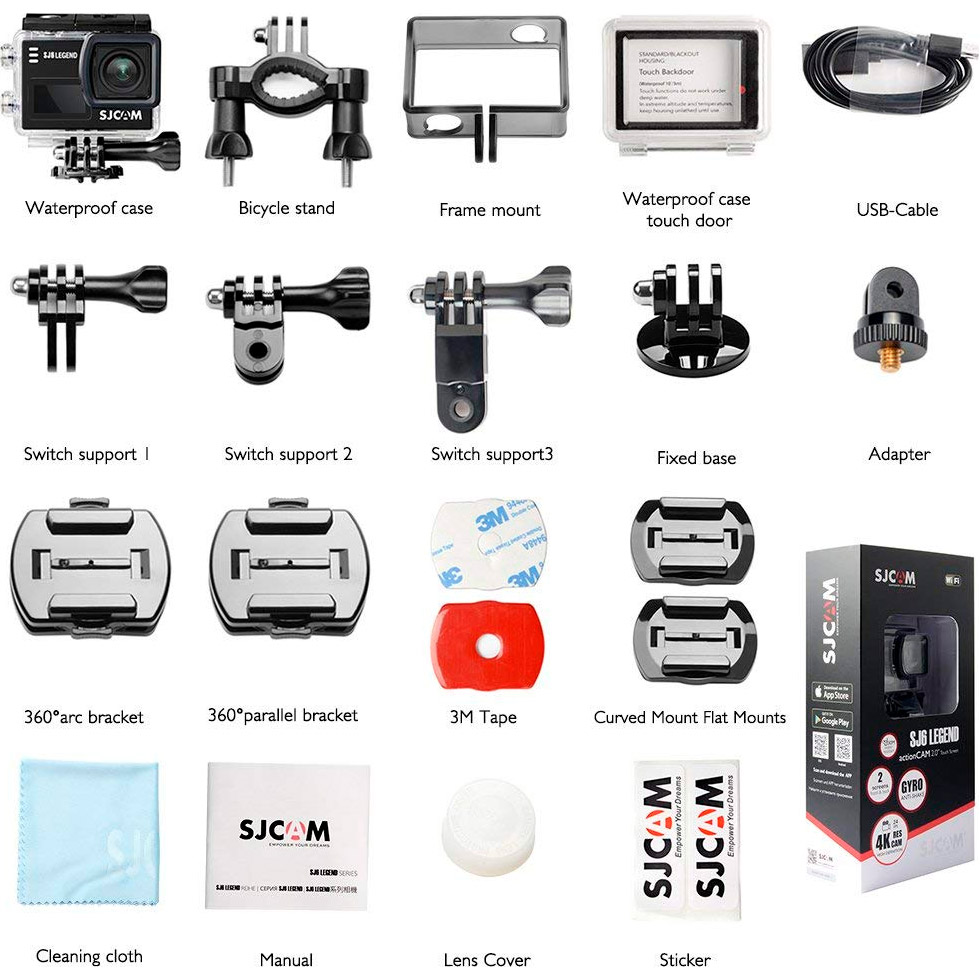 Экшн-камера SJCAM SJ6 Legend Black