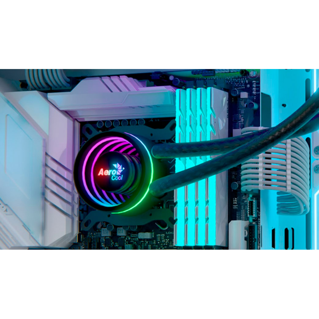 Система водяного охлаждения AEROCOOL Oasis L240 Black (ACLA-OA24117.11)