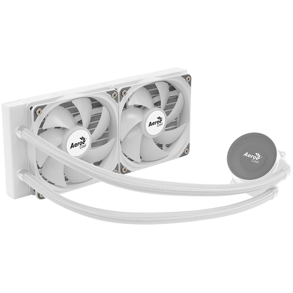 Система водяного охлаждения AEROCOOL Oasis L240 White (ACLA-OA24117.21)