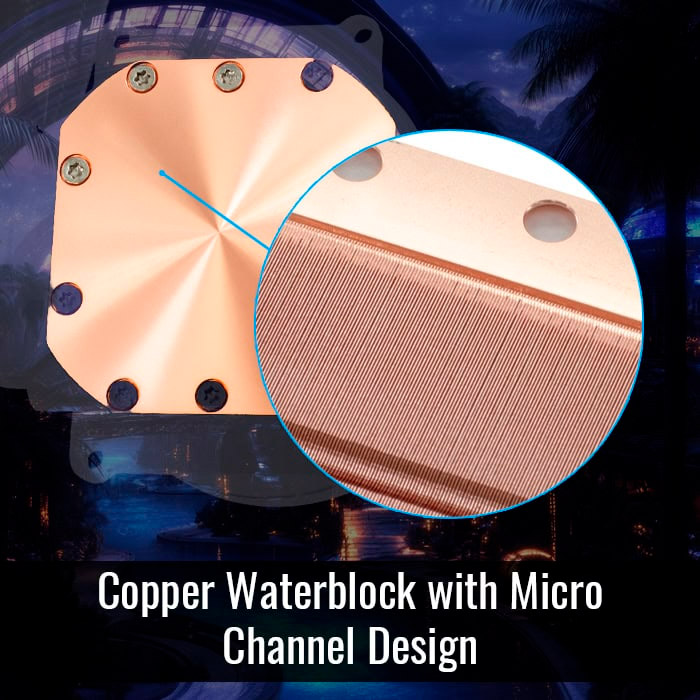 Система водяного охолодження AEROCOOL Oasis L360 White (ACLA-OA36117.21)