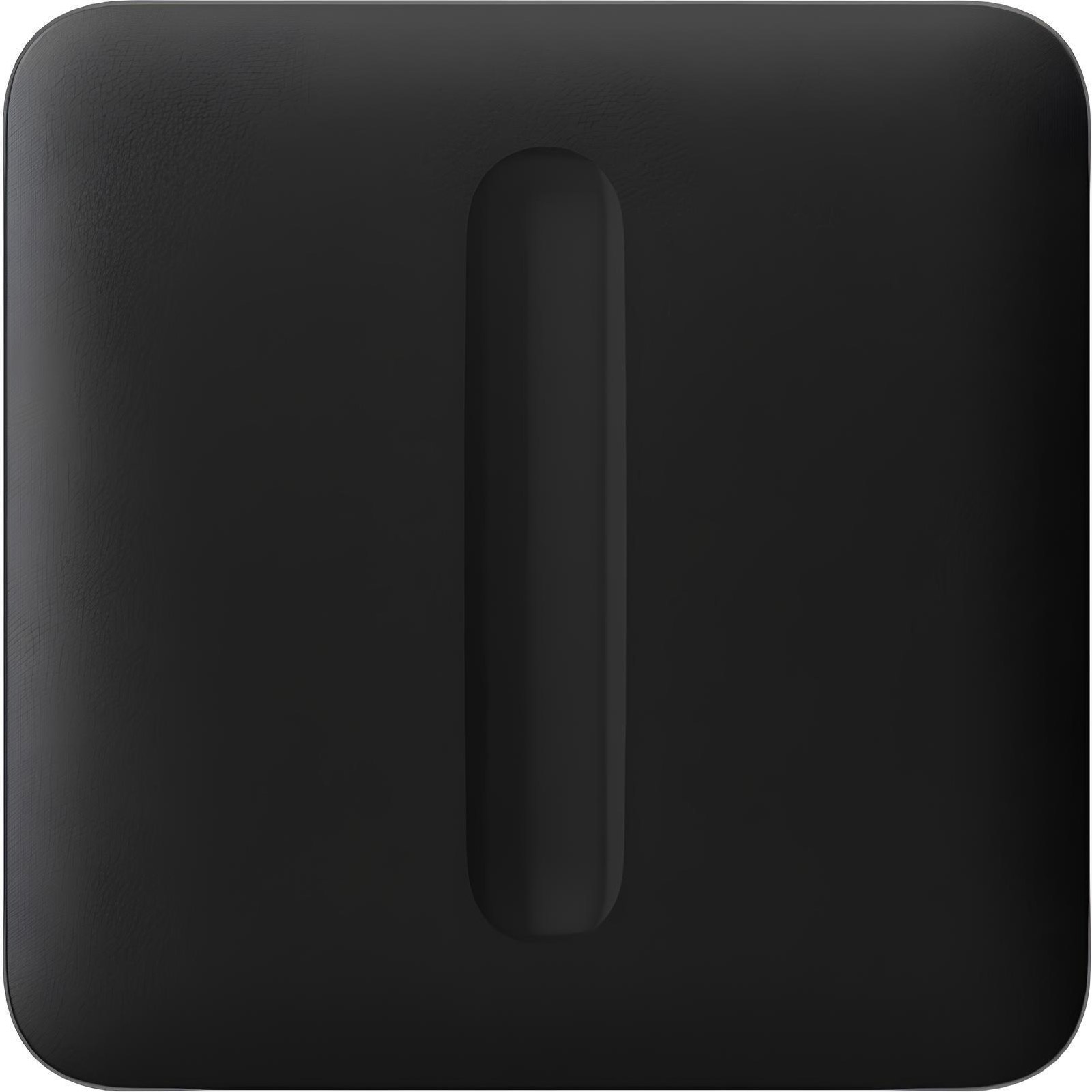 Кнопка для одноклавішного вимикача (димера) AJAX SoloButton Dimmer 1-gang 2-way for LightSwitch Black