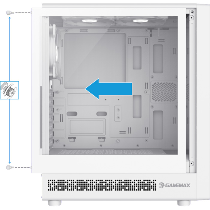 Корпус GAMEMAX Storm 2 AW White