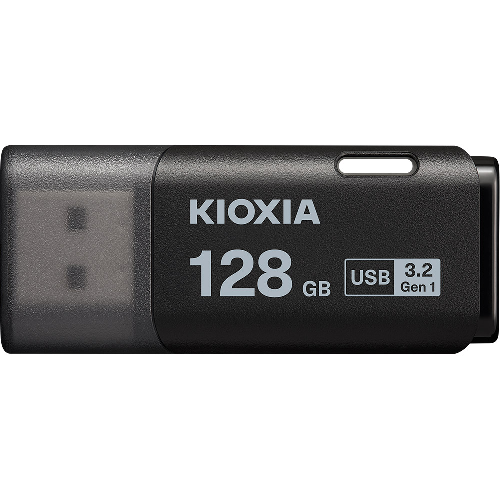 Флешка 128GB KIOXIA (Toshiba) TransMemory U301 USB 3.2 Black (LU301K128GG4)