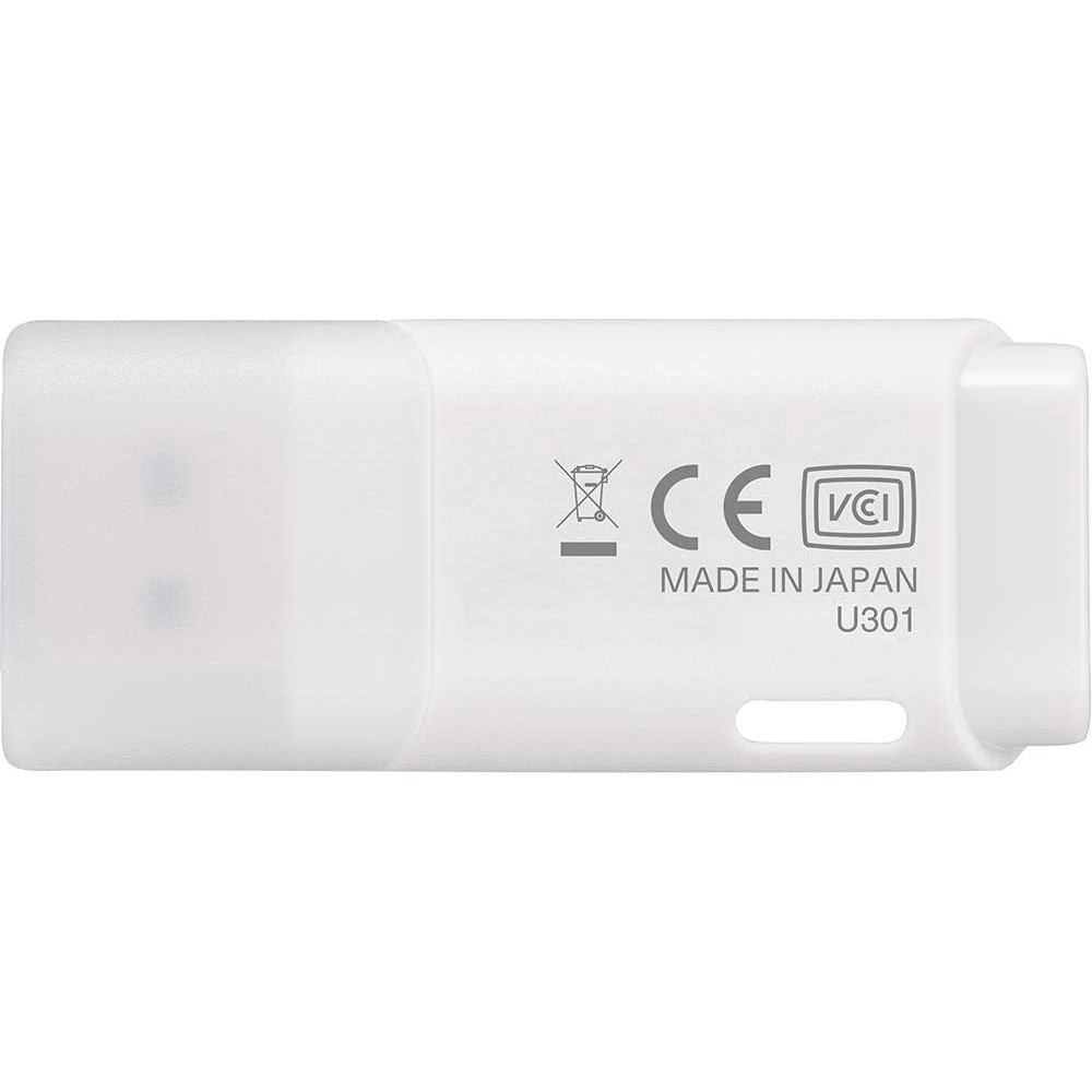 Флешка 128GB KIOXIA (Toshiba) TransMemory U301 USB 3.2 White (LU301W128GG4)