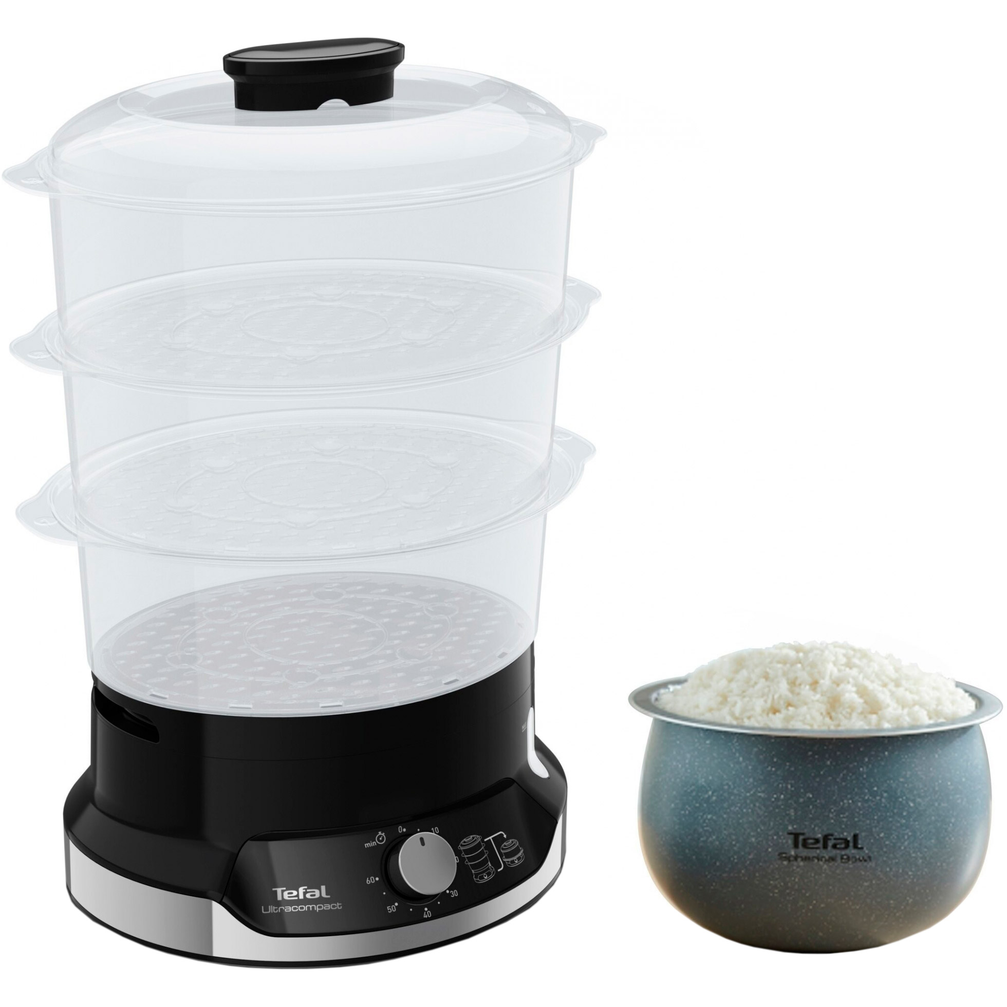 Пароварка TEFAL Ultracompact VC204810