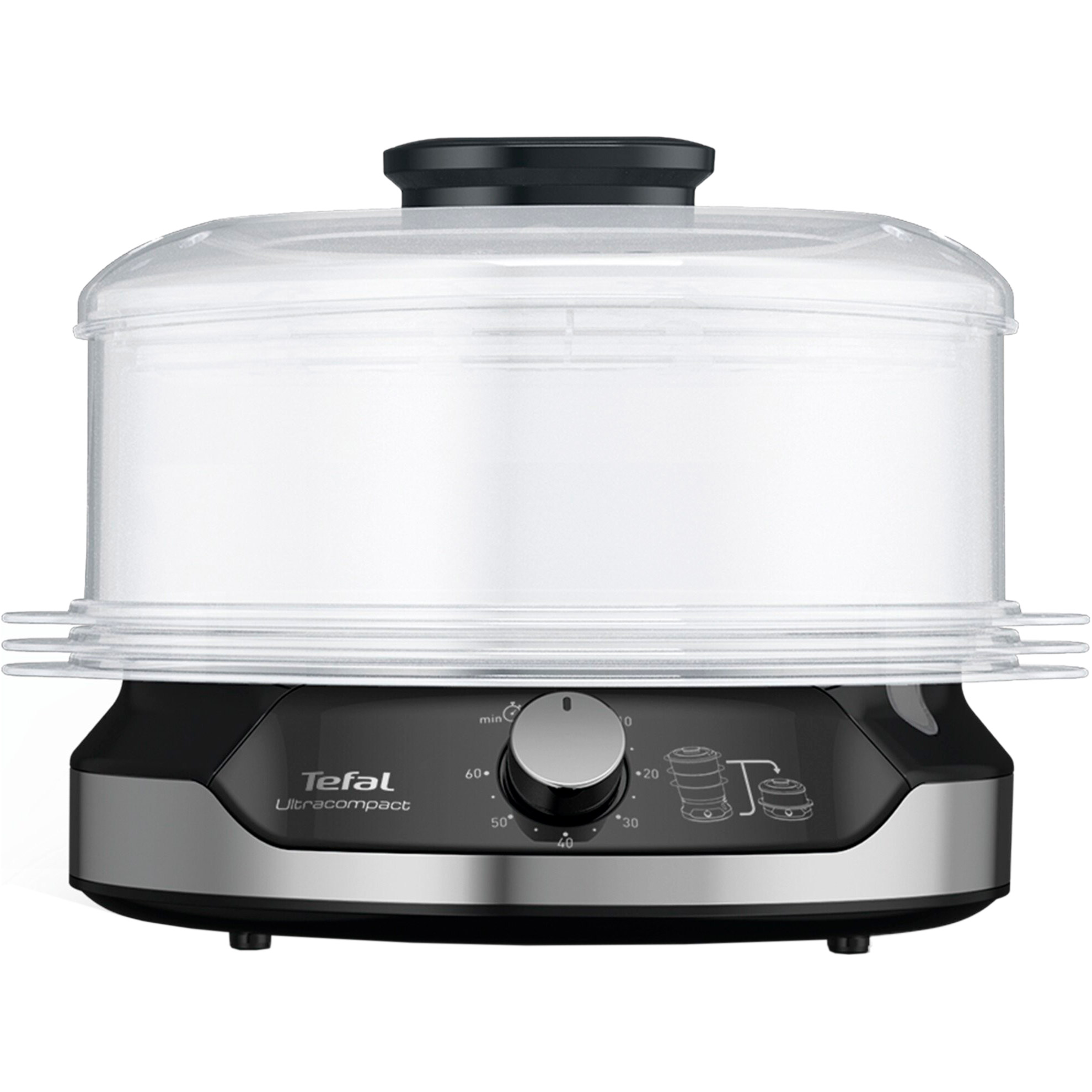 Пароварка TEFAL Ultracompact VC204810