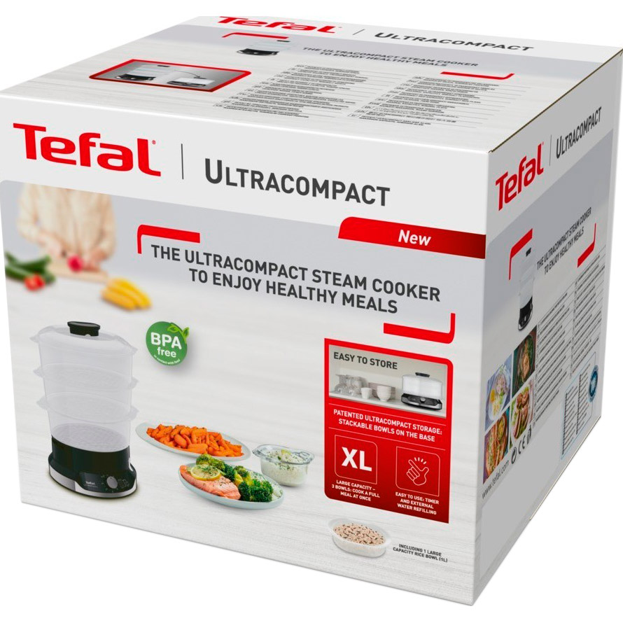 Пароварка TEFAL Ultracompact VC204810