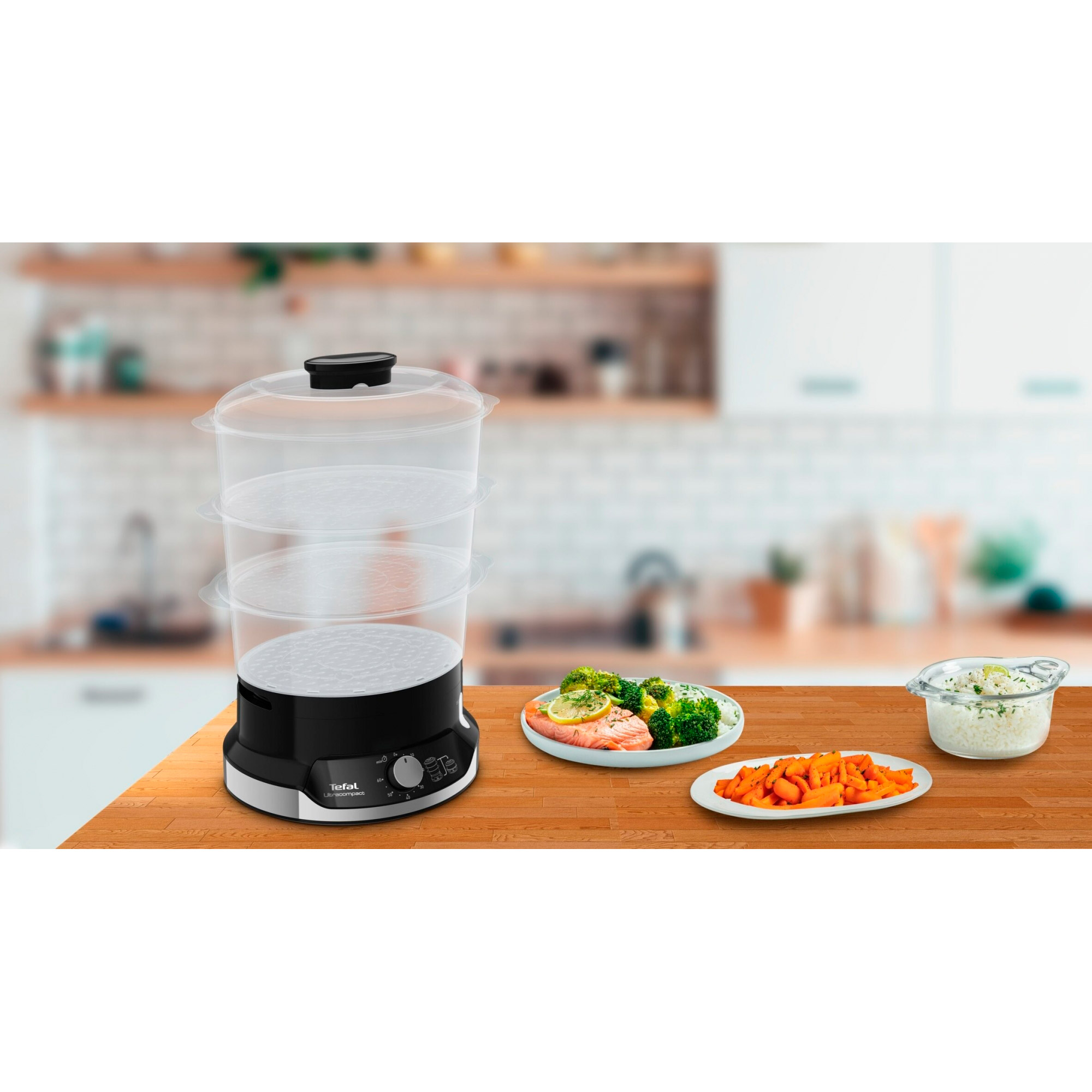 Пароварка TEFAL Ultracompact VC204810