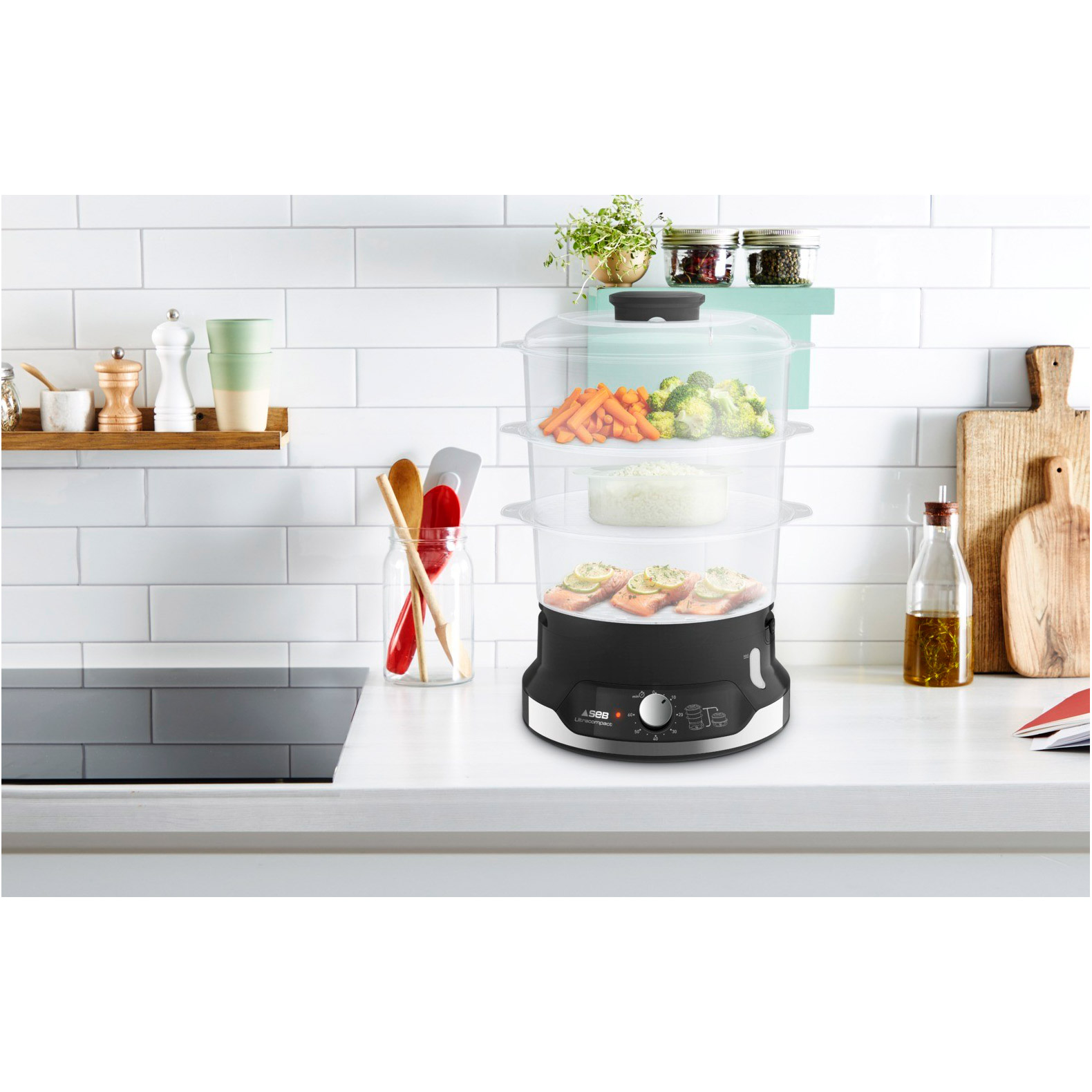 Пароварка TEFAL Ultracompact VC204810