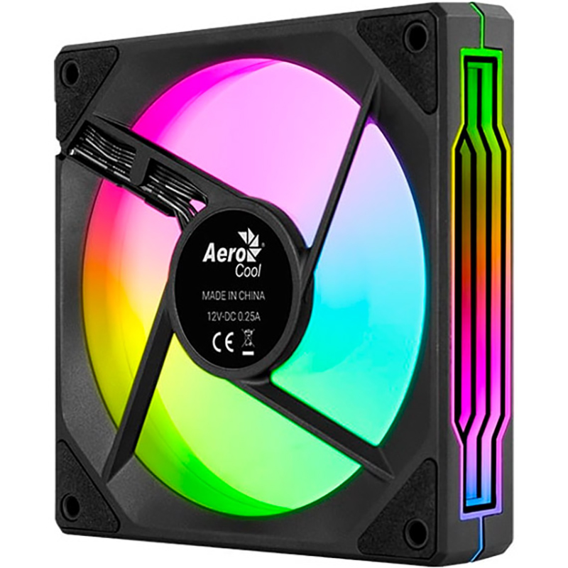 Вентилятор AEROCOOL Phantom M-3 PWM ARGB Black (ACF3-MR11217.11)