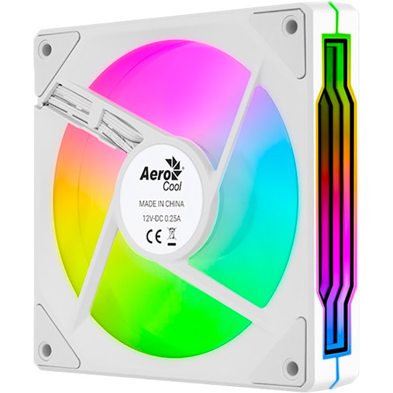 Вентилятор AEROCOOL Phantom M-3 PWM ARGB White (ACF3-MR11217.21)