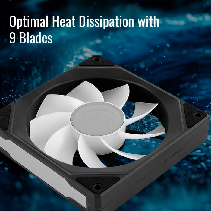 Вентилятор AEROCOOL Phantom M-3 Reverse PWM ARGB Black (ACF3-MR11227.11)