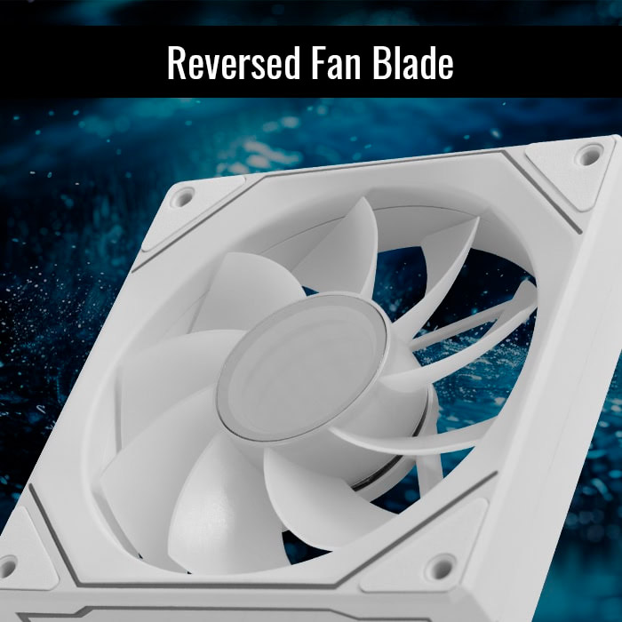 Вентилятор AEROCOOL Phantom M-3 Reverse PWM ARGB White (ACF3-MR11227.21)