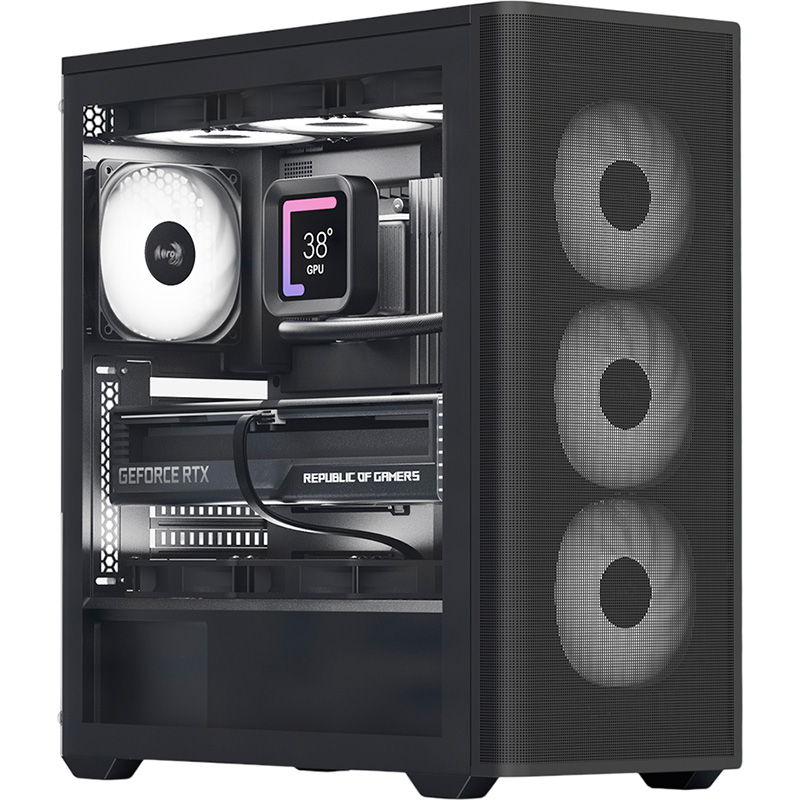 Корпус AEROCOOL D501A Black (ACCM-DS01043.11)