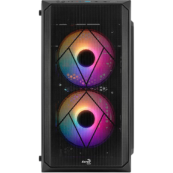 Корпус AEROCOOL CS-107 FRGB Black 600W (ACCX-PC14002.11)