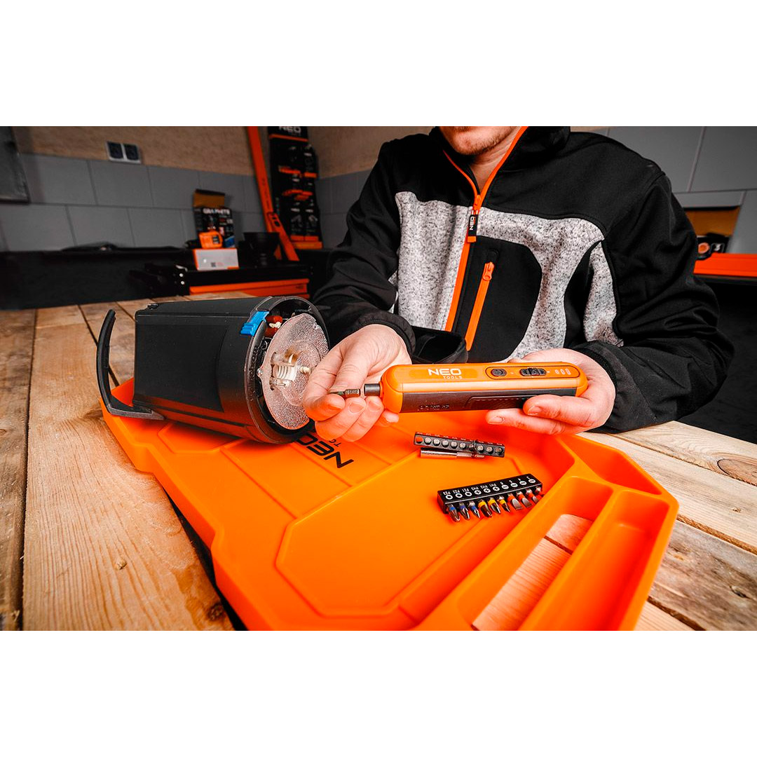 Аккумуляторная отвёртка NEO TOOLS 04-199