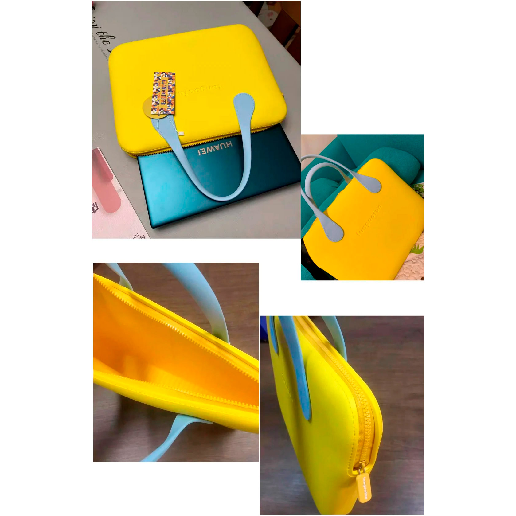 Сумка для ноутбука FUNGOOFUN Fashion Computer Bag L 15.6" Peach
