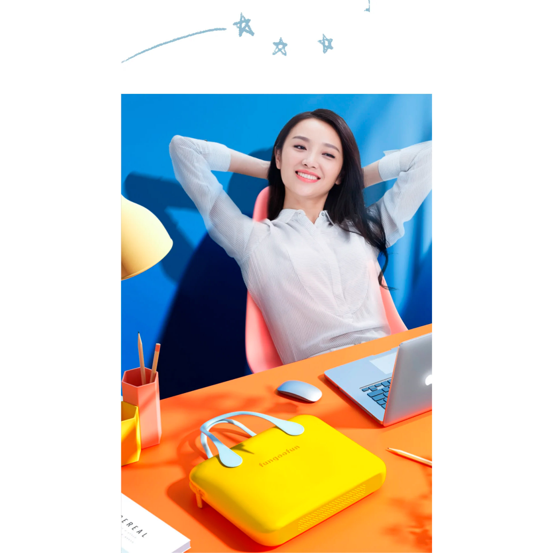 Сумка для ноутбука FUNGOOFUN Fashion Computer Bag M 14" Starry Night