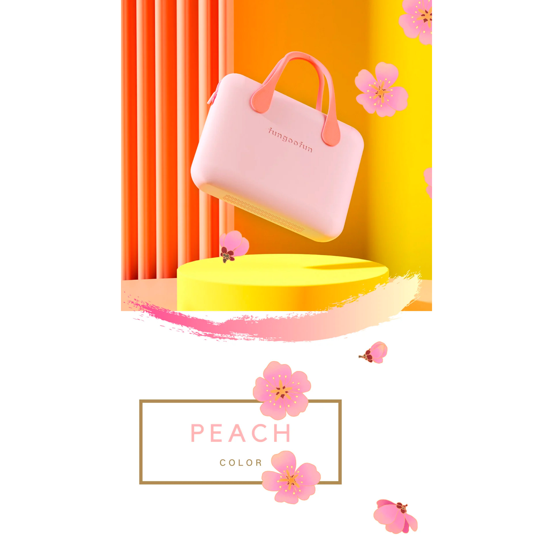Сумка для ноутбука FUNGOOFUN Fashion Computer Bag M 14" Sunflower Yellow
