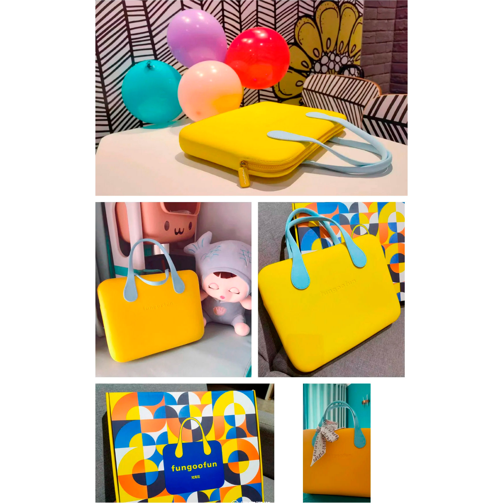 Сумка для ноутбука FUNGOOFUN Fashion Computer Bag M 14" Sunflower Yellow
