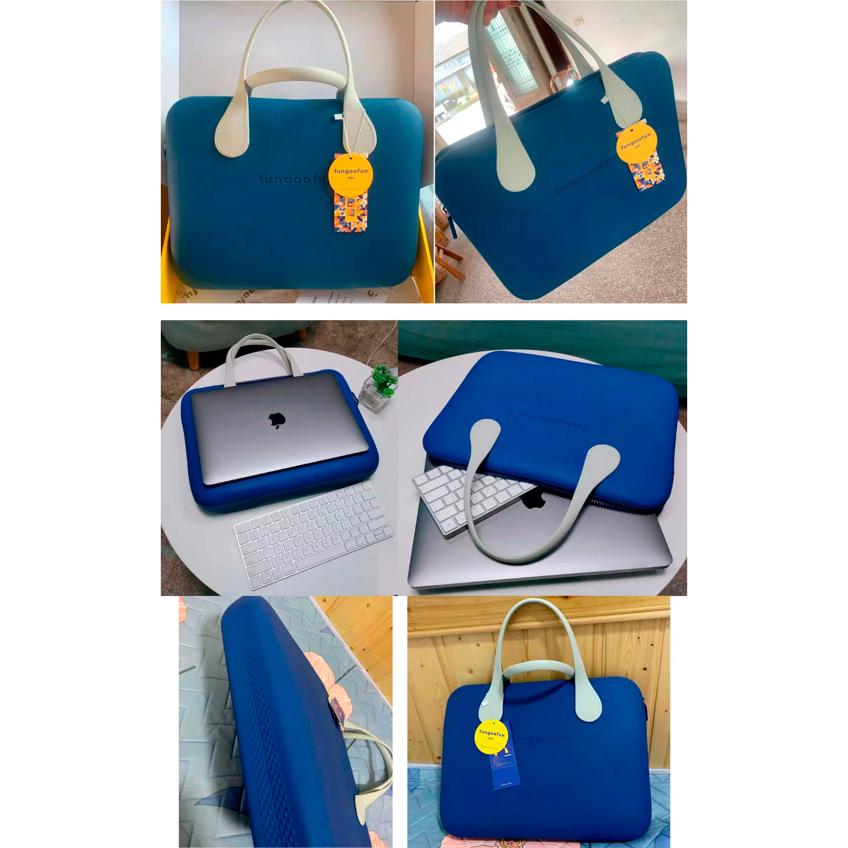 Сумка для ноутбука FUNGOOFUN Fashion Computer Bag M 14" Sunflower Yellow