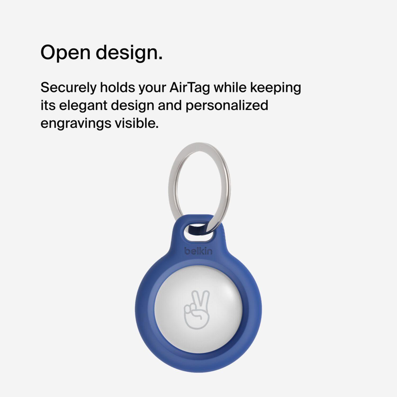 Тримач BELKIN Secure Holder with Key Ring Blue (F8W973BTBLU)
