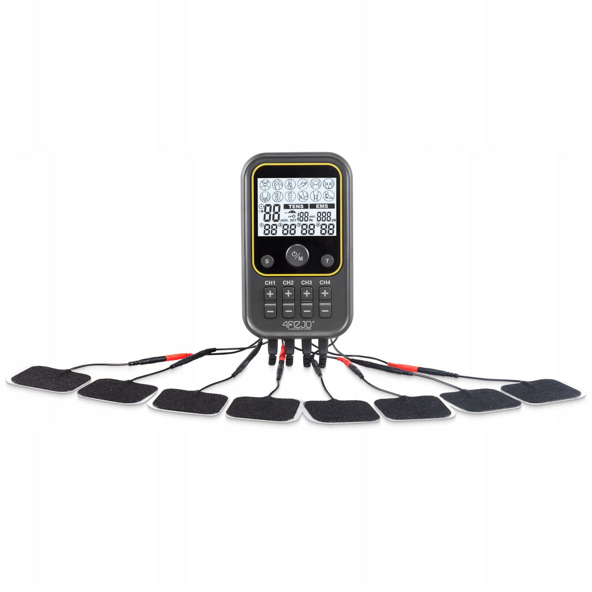 Массажёр-миостимулятор 4FIZJO Combo Pro+ 2-in-1 (P-5907739317124)