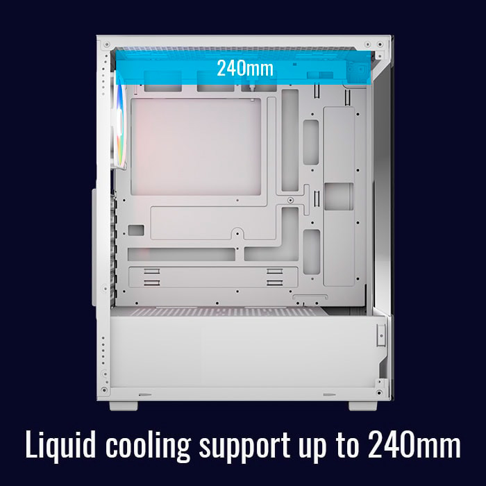 Корпус AEROCOOL Pivot White (ACCM-ES08013.21)