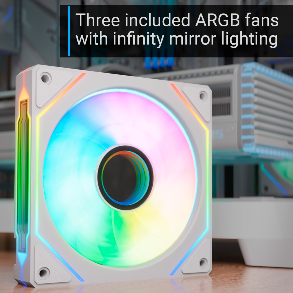 Корпус AEROCOOL P300C White (ACCS-PN02033.21)