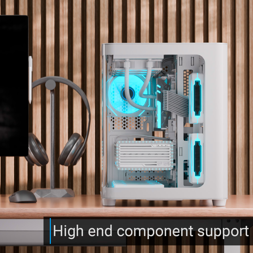 Корпус AEROCOOL P300C White (ACCS-PN02033.21)