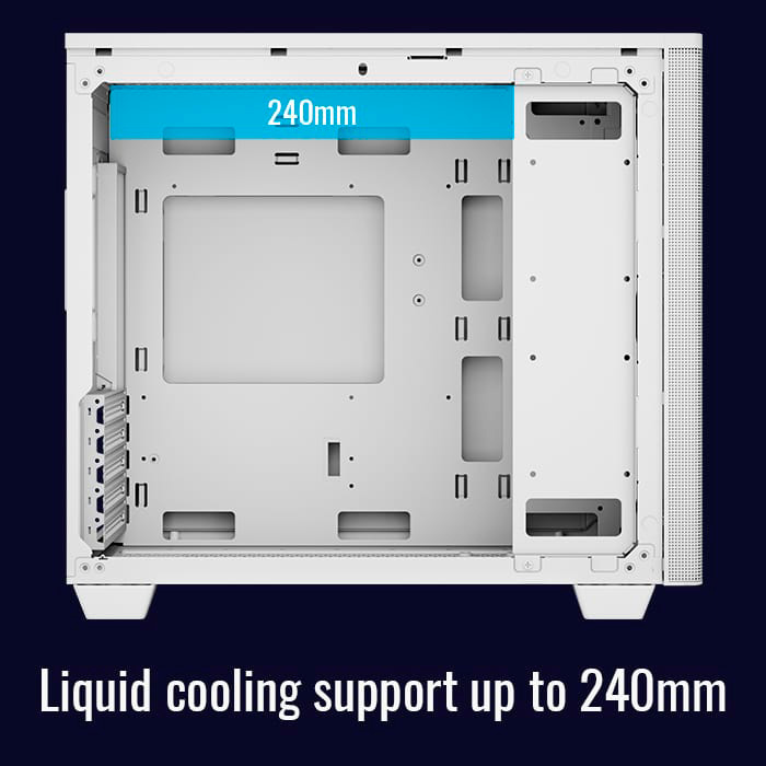 Корпус AEROCOOL Stormfront Mini White (ACCM-ES10003.21)
