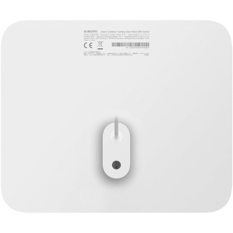 Солнечная панель XIAOMI Outdoor Camera Solar Panel BW Series