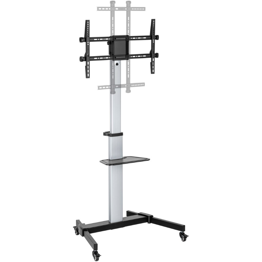 Презентационная стойка с креплением под ТВ KIVI Cart-4446TW 37"-86" Black