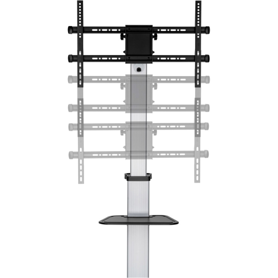 Презентационная стойка с креплением под ТВ KIVI Cart-4446TW 37"-86" Black