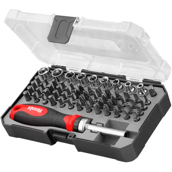 Викрутка реверсивна з насадками RONIX Screwdriver Bit Set 64Pcs