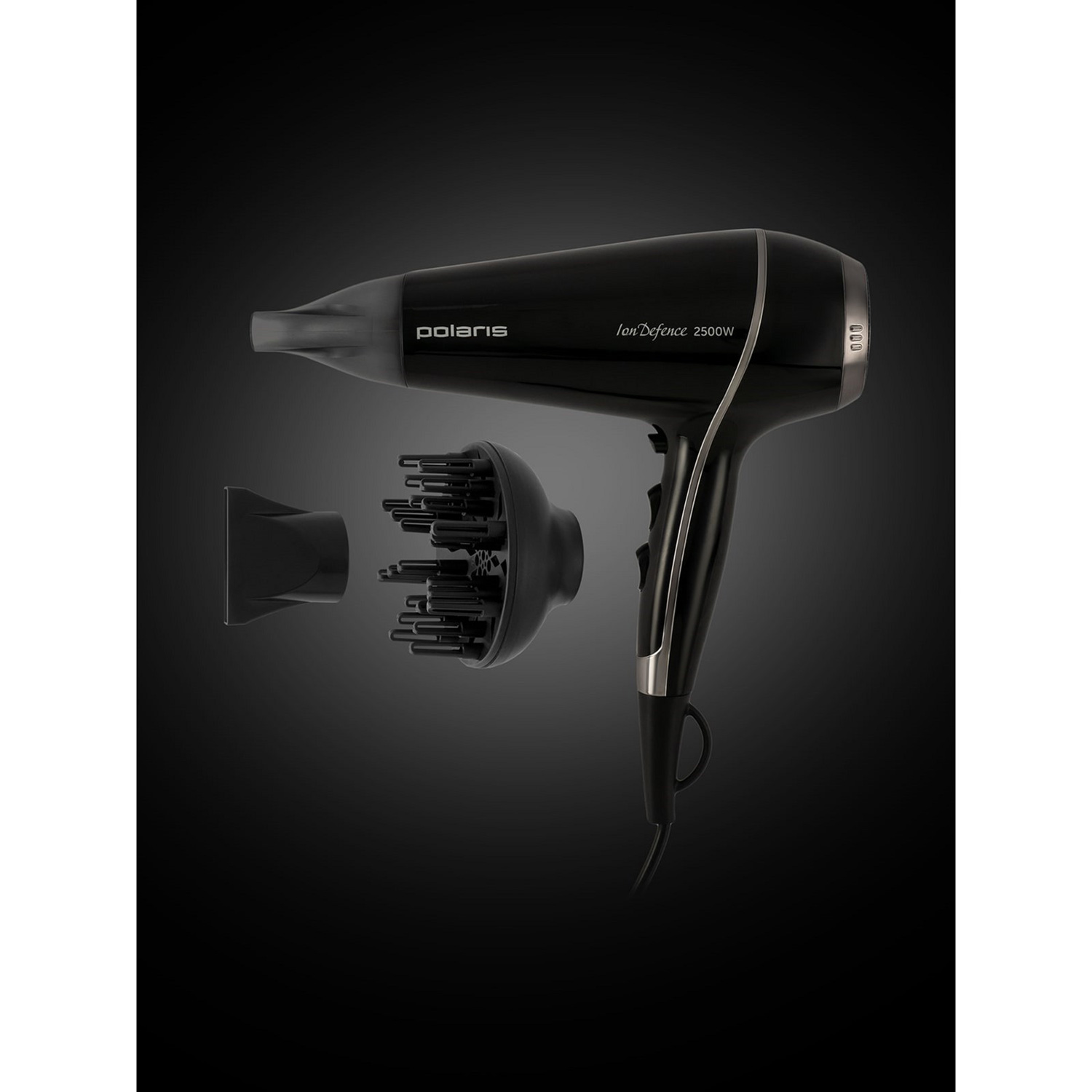 Фен POLARIS PHD 1112 Black