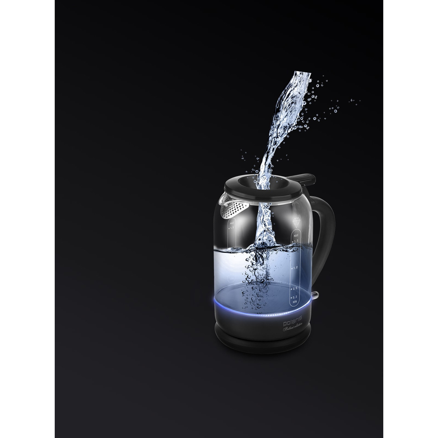 Електрочайник POLARIS PWK 17103CGL Water Way Pro