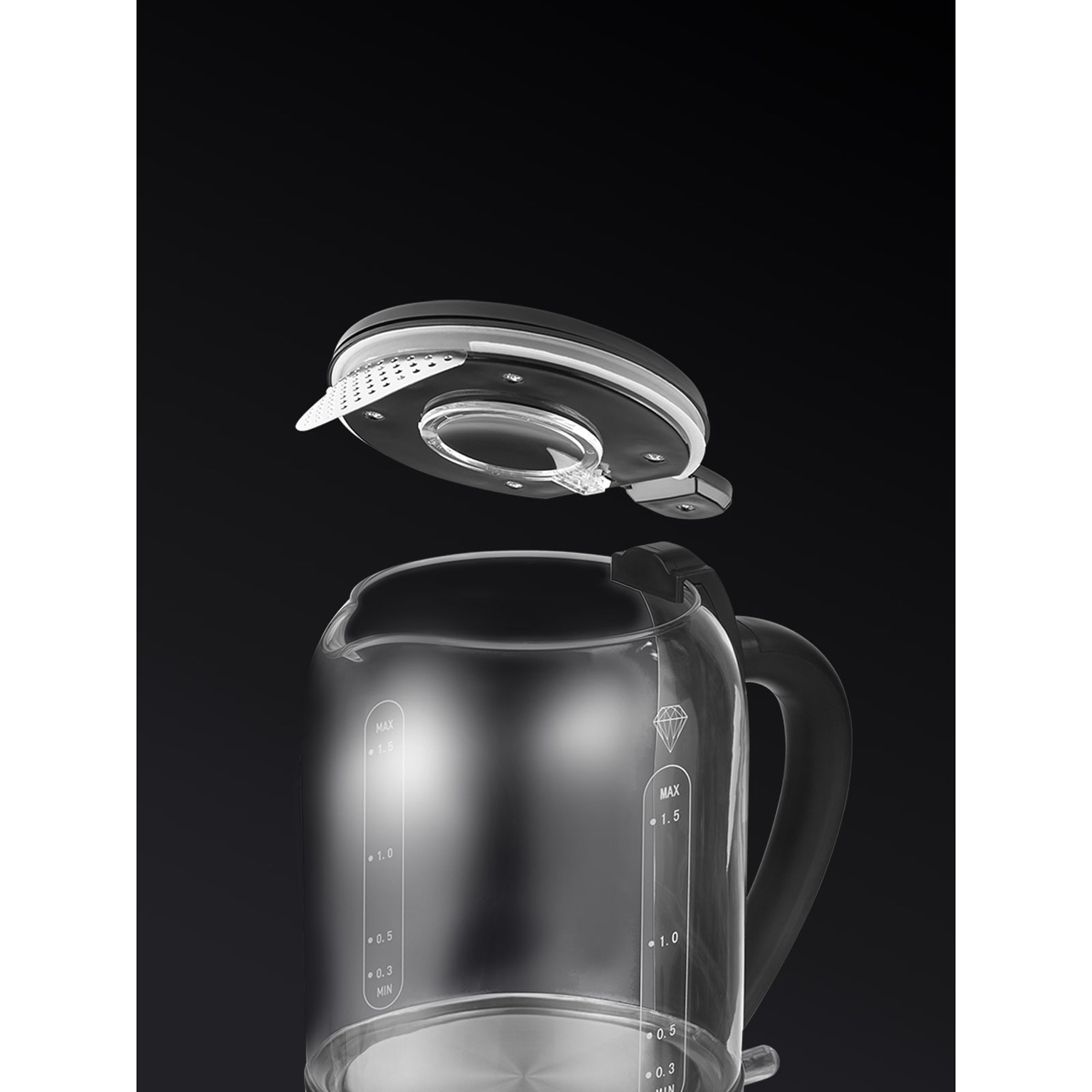 Електрочайник POLARIS PWK 17103CGL Water Way Pro