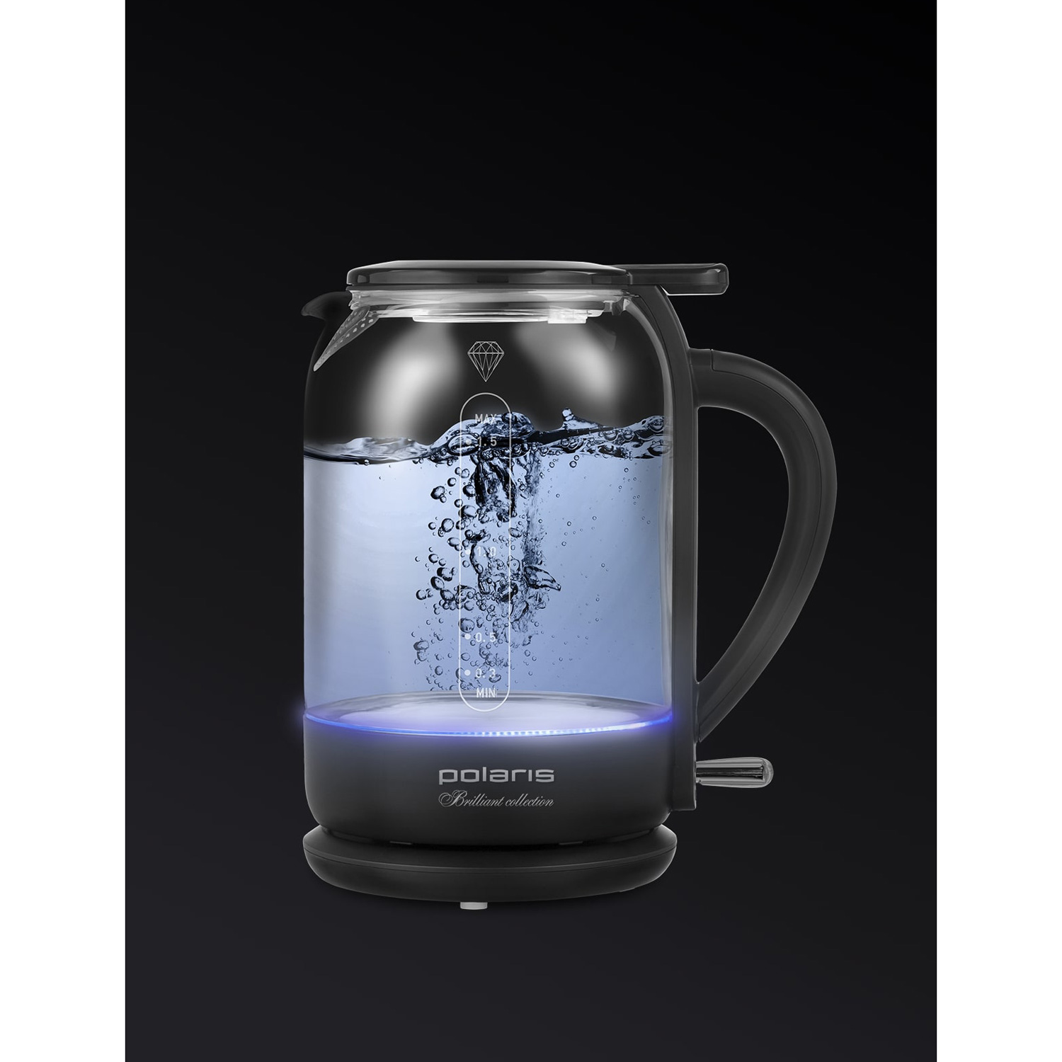 Електрочайник POLARIS PWK 17103CGL Water Way Pro