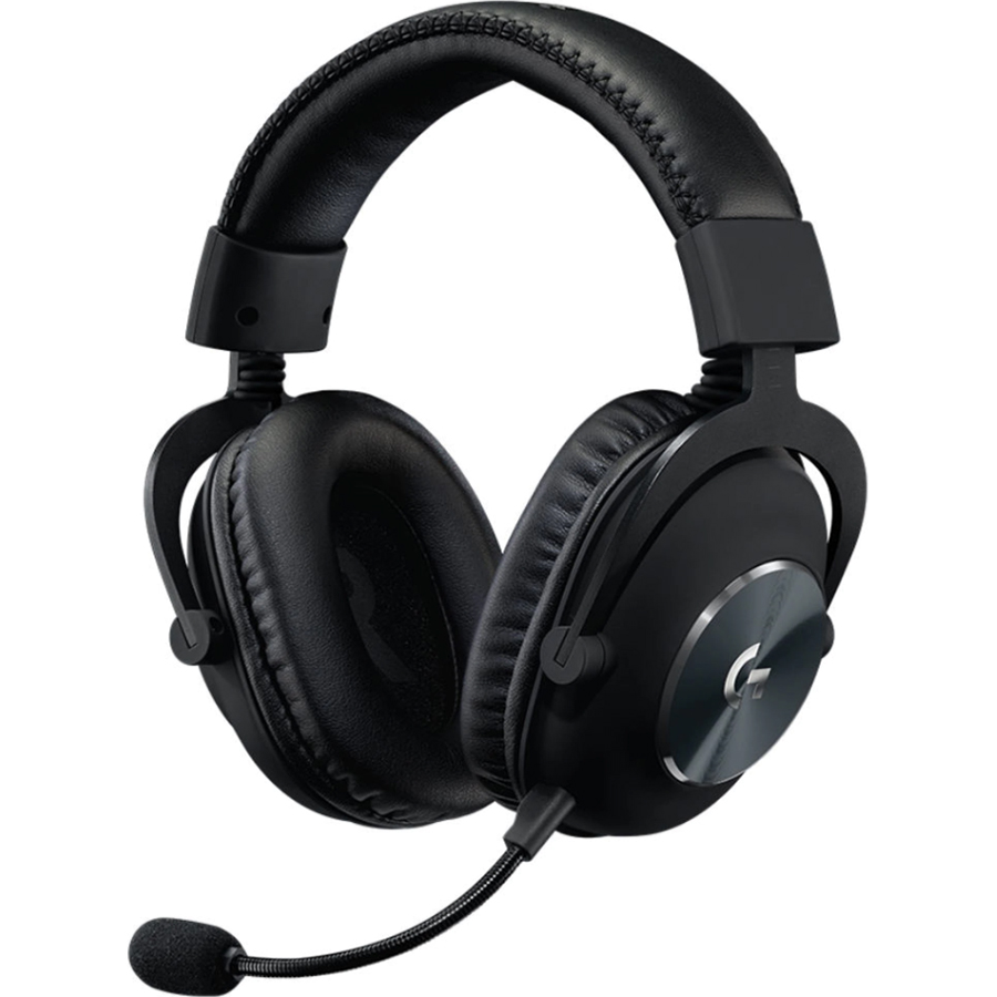 Навушники геймерскі LOGITECH G Pro X w/stand Black (991-000358)