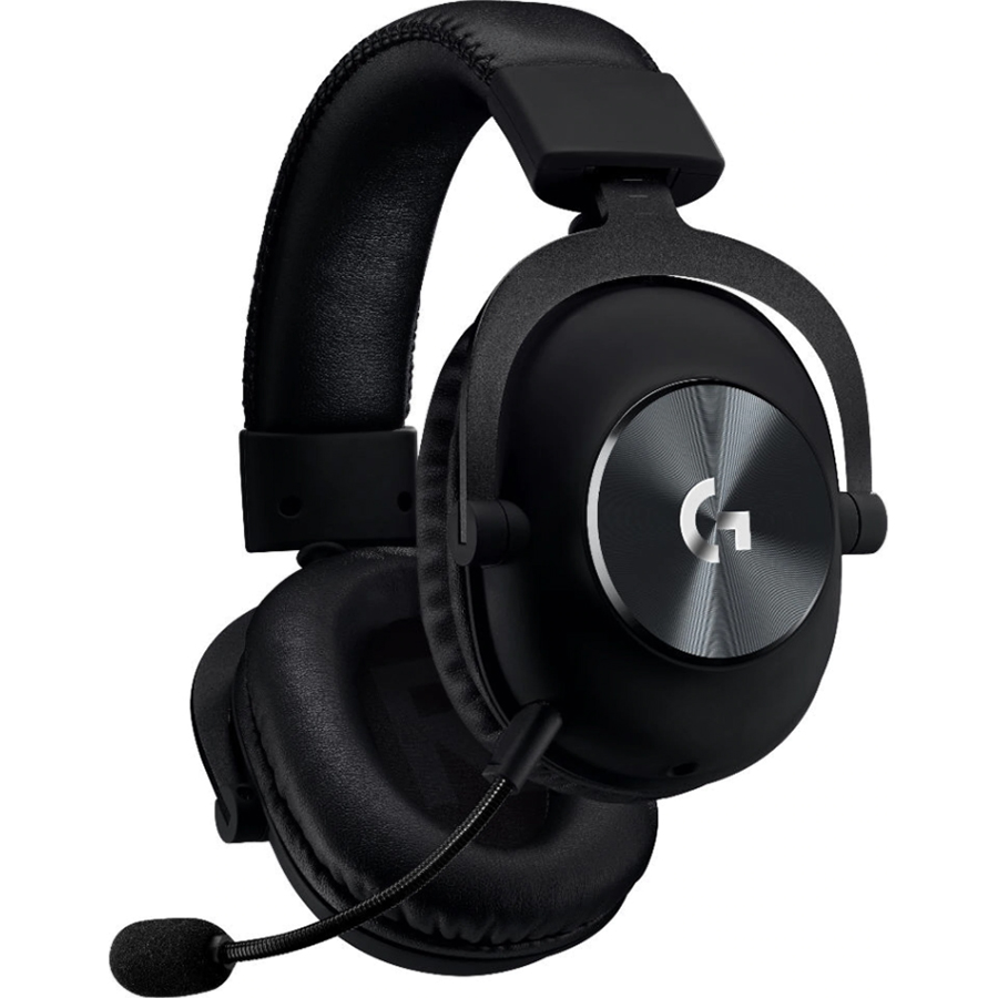 Навушники геймерскі LOGITECH G Pro X w/stand Black (991-000358)