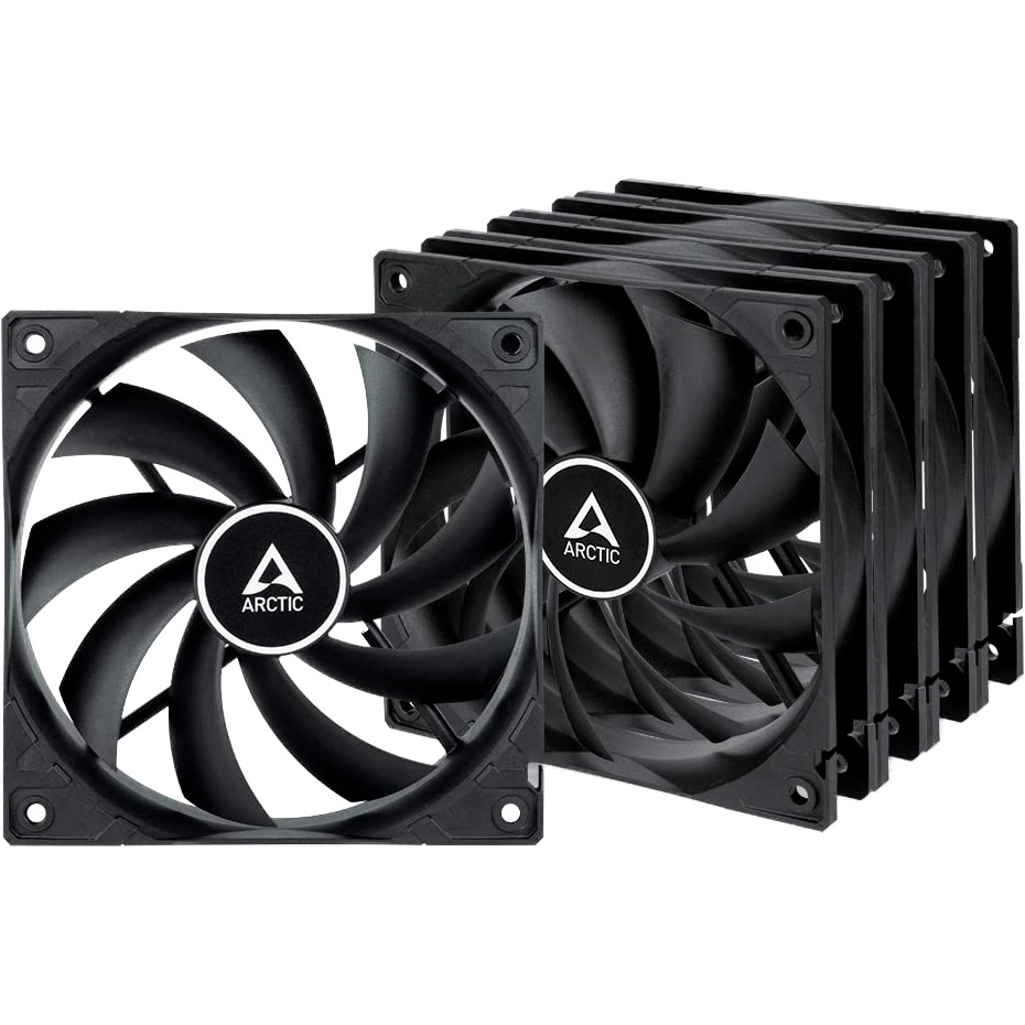 Комплект вентиляторів ARCTIC F12 PWM 5-Pack (ACFAN00145A)