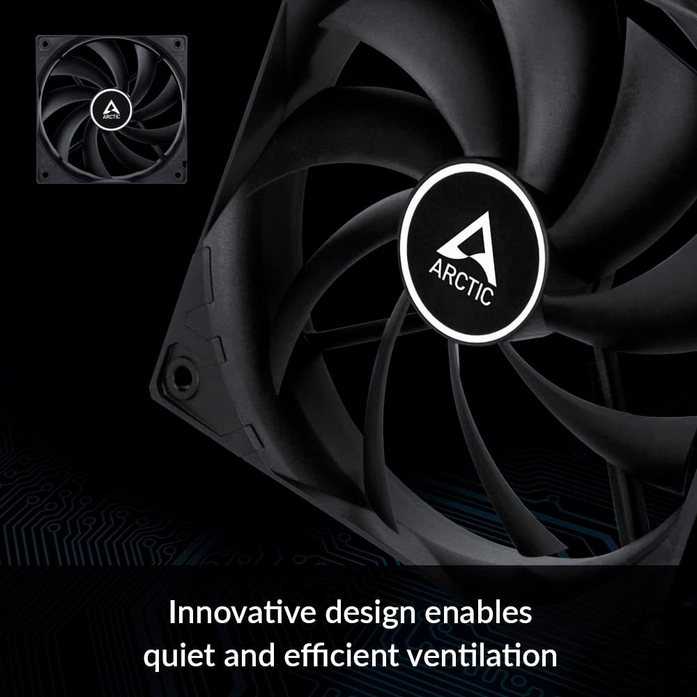 Комплект вентиляторів ARCTIC F12 PWM 5-Pack (ACFAN00145A)