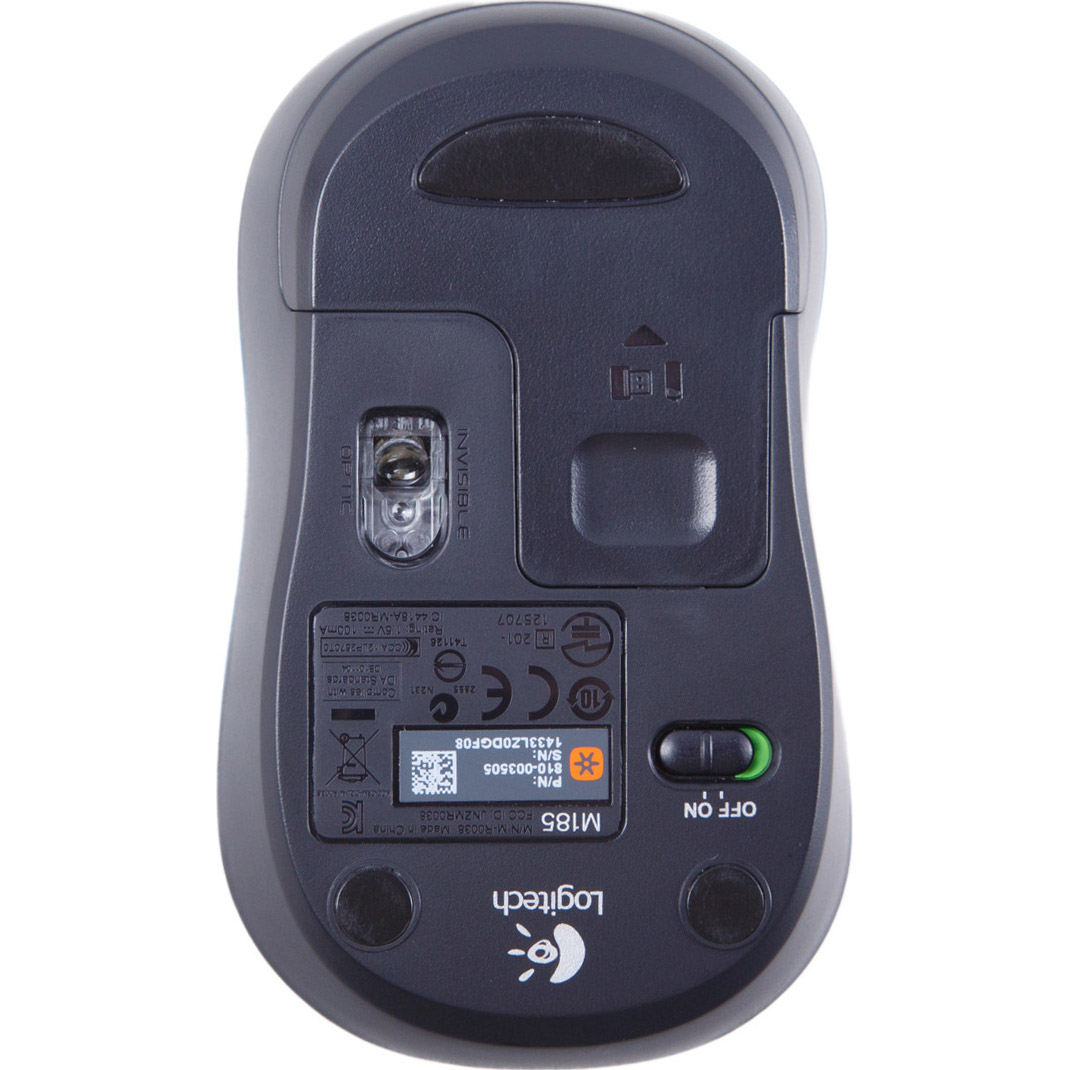 Миша LOGITECH M185 Blue (910-002236)