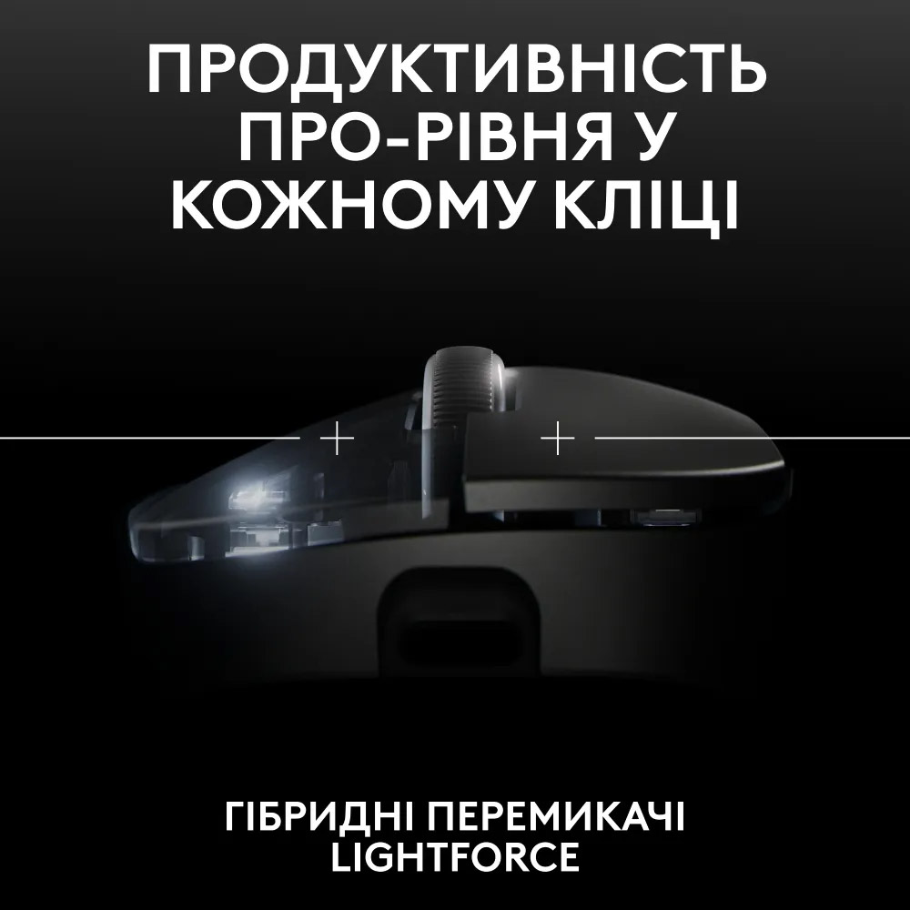 Мышь игровая LOGITECH G Pro X Superlight 2 DEX Black (910-007357)