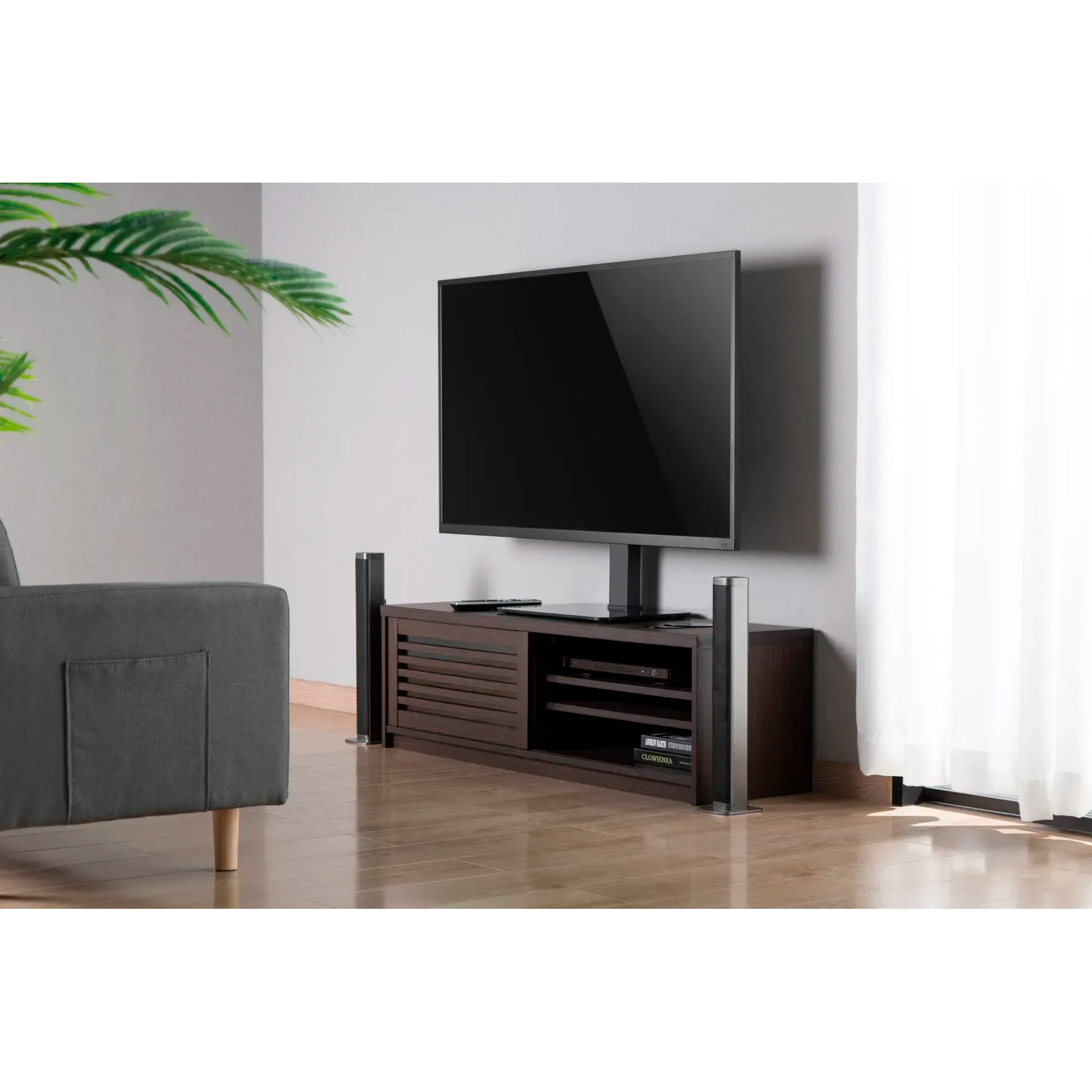 Презентаційна стійка з кріпленням під ТВ ITECH KFS-3 32"-70" Black