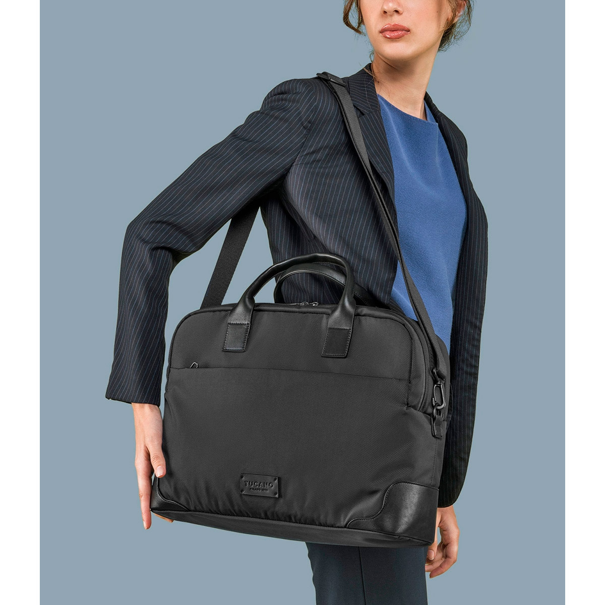 Сумка наплечная TUCANO Fine 15.6"/16" Black (BFINE15-BK)