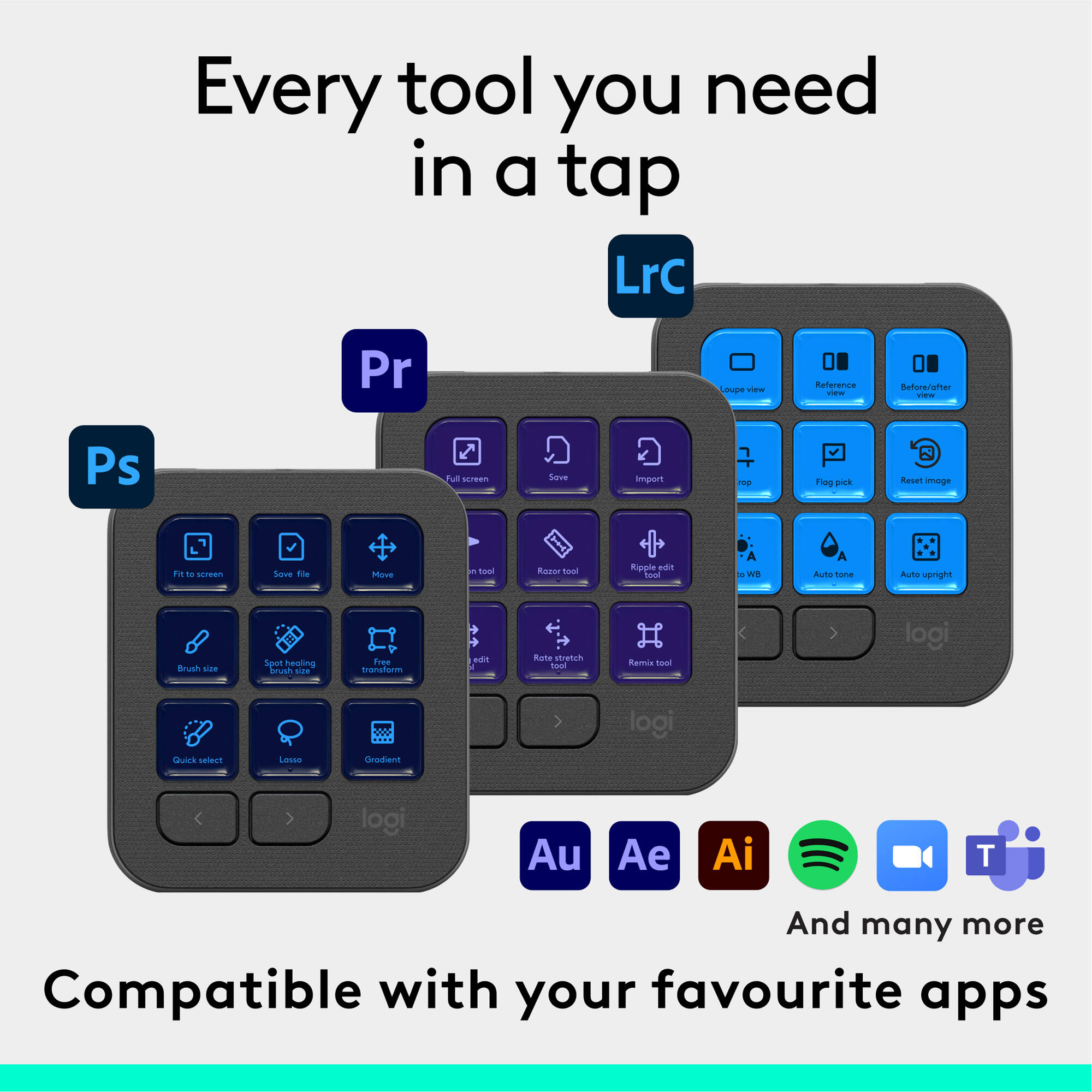 Консоль LOGITECH MX Creative Console Graphite (920-012931)