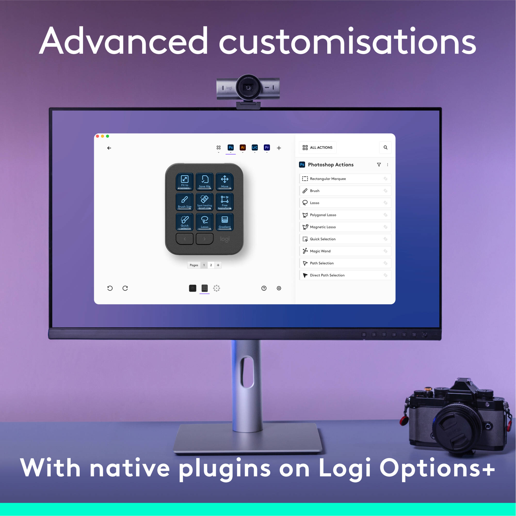 Консоль LOGITECH MX Creative Console Graphite (920-012931)