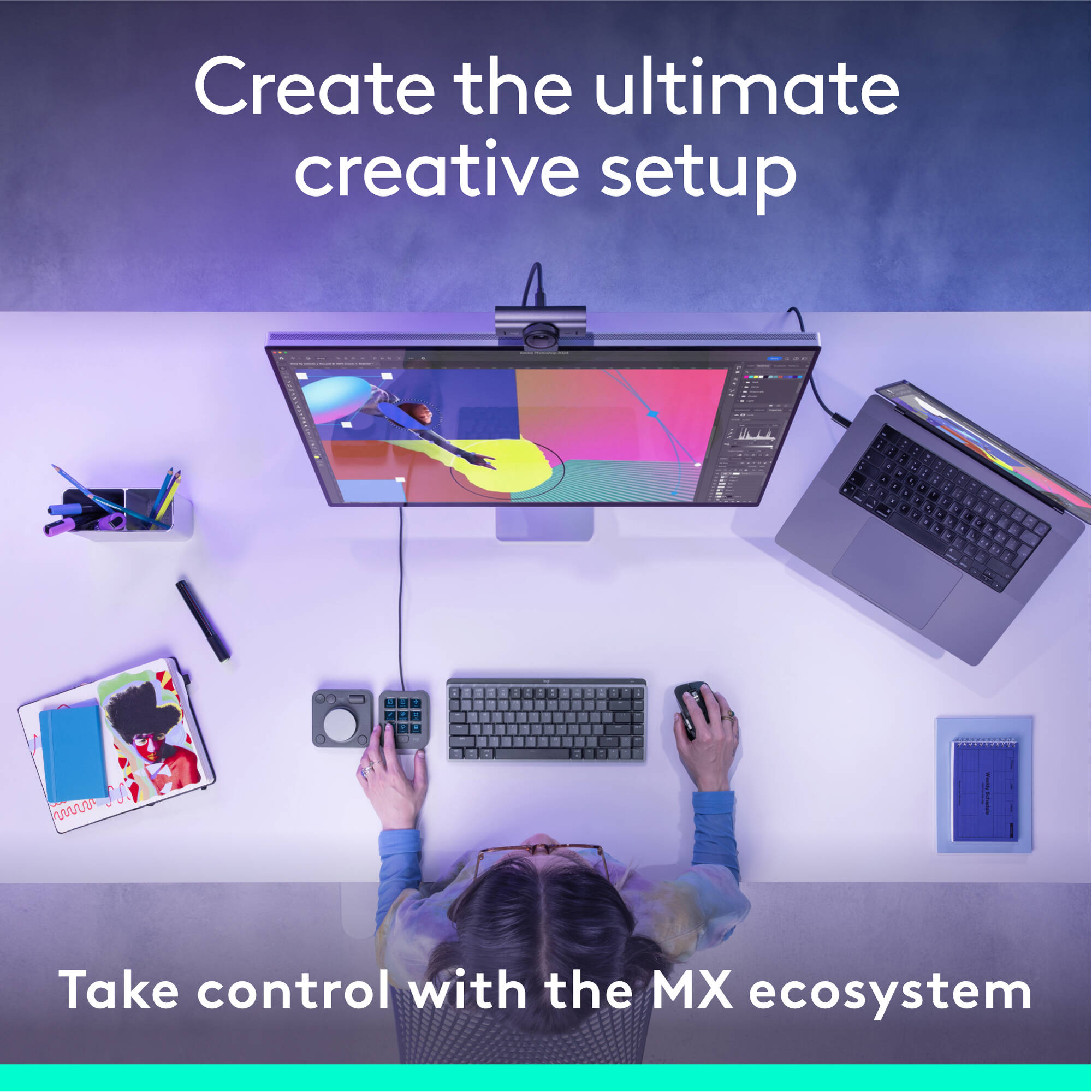 Консоль LOGITECH MX Creative Console Graphite (920-012931)